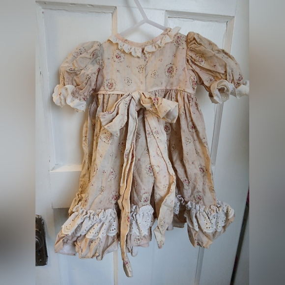 3/$8 Vintage Doll Dress With Pants Outfit Doll Maker Linda Rick - Picture 2 of 13